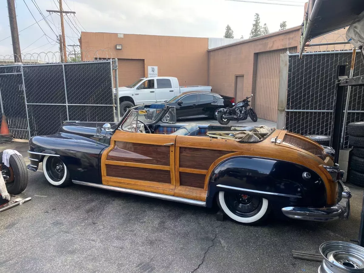 1948 chrysler town and country with custom chassis and Hemi engine 1948 Chrysler Custom