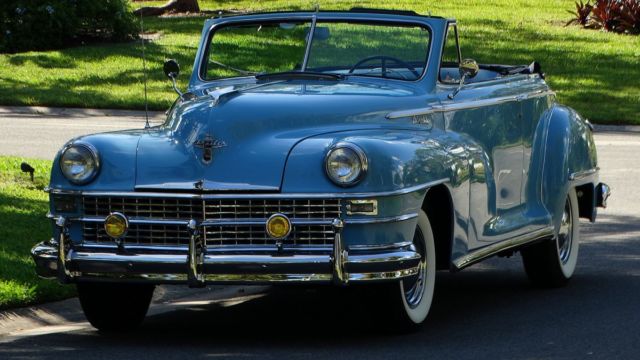 1948 Chrysler WINDSOR CONVERTIBLE SEE FULL ITEM DESCRIPTION BELOW
