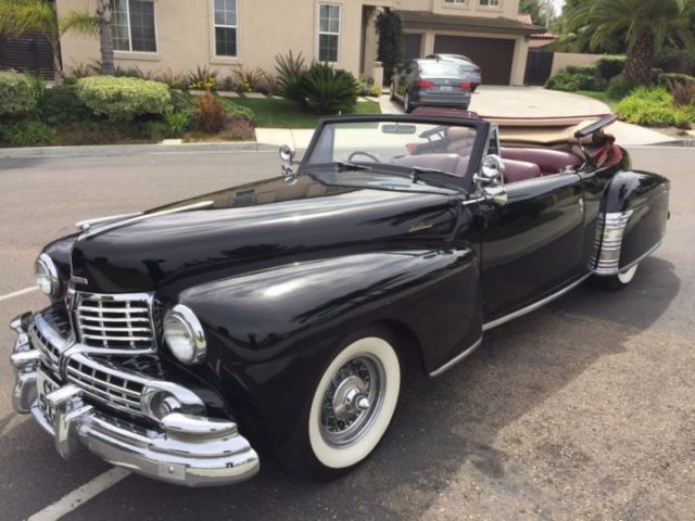 1948 Continental Convertible-Gorgeous! 1948 Lincoln Continental