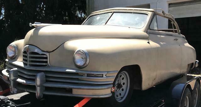 1948 Packard Deluxe Eight Super Eight Victoria Convertible - photo 2