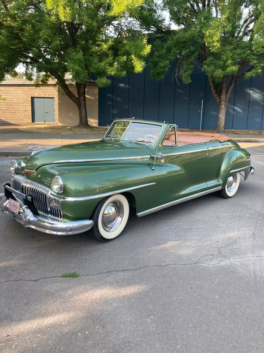 1948 DeSoto Custom Convertible S11 One Family Owned for 73 Years Nice Survivor! 1948 DeSoto 1948 DeSoto Custom Convertible