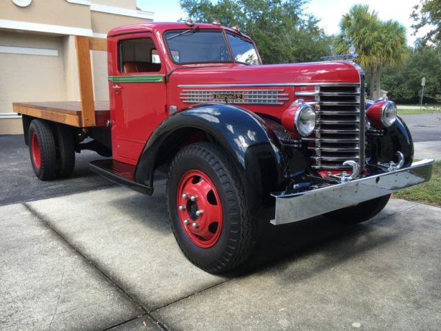 1948 Diamond T 509 Truck 1948 Other Makes 509 Cab With 12 Foot Flat Bed