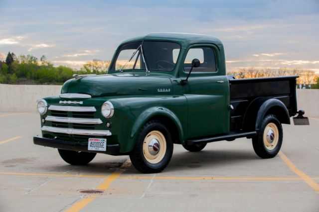 1948 Dodge 100 3/4 Ton Short Box Truck 1948 Dodge Other Pickups