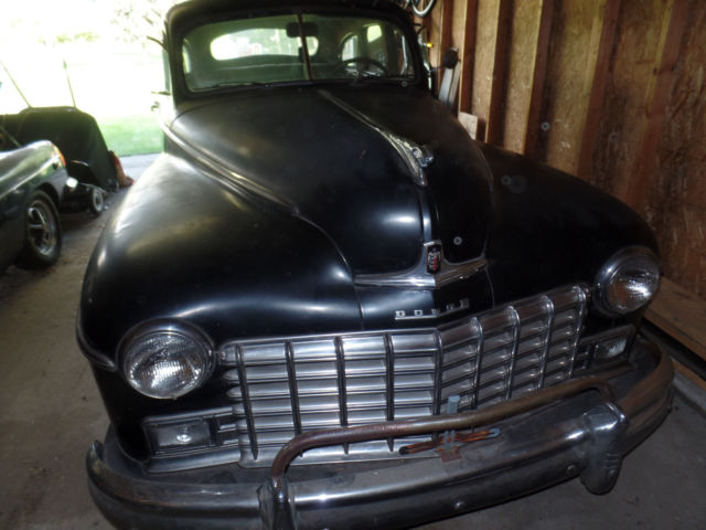 1948 Dodge 4 door sedan Selling without reserve. Motor runs well. has spares 1948 Dodge Other fluid drive