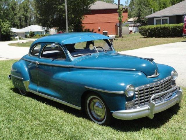1948 Dodge Club Coupe (RARE) 83853 Miles Blue 2 Door Coupe 6CYL Manual 1948 Dodge Club Coupe (RARE)