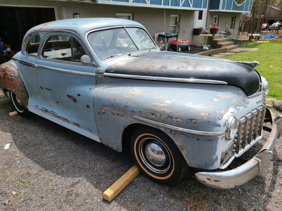 1948 Dodge Coupe Coupe Grey RWD Manual Business Coupe 1948 Dodge Coupe Business Coupe