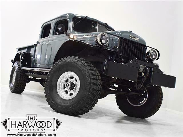 1948 Dodge Power Wagon WDX Quad Cab 528 Miles Battleship Gray 3.9 liter Cummin 1948 Dodge Power Wagon WDX Quad Cab --