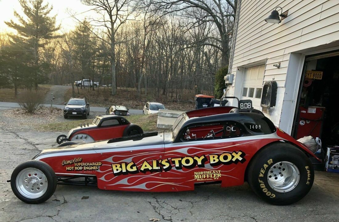 1948 Fiat Topolino Hot Rod Rat Rod Drag car Altered Roller No Motor - photo 10