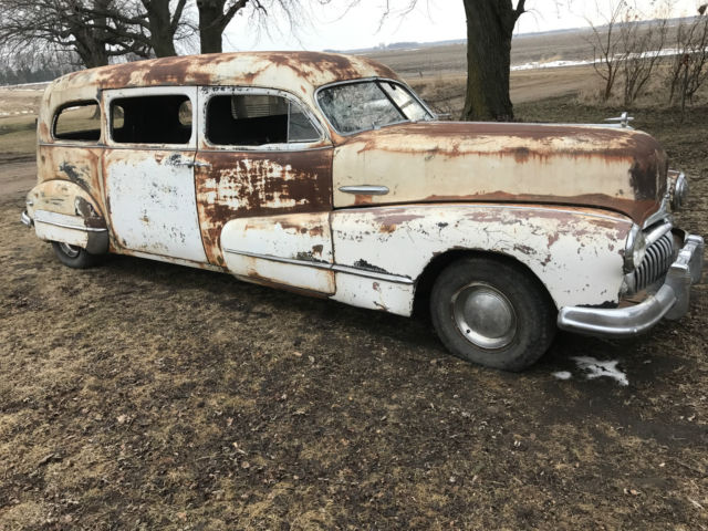 1948 Buick Flxible Combination car Model 23 Ambulance