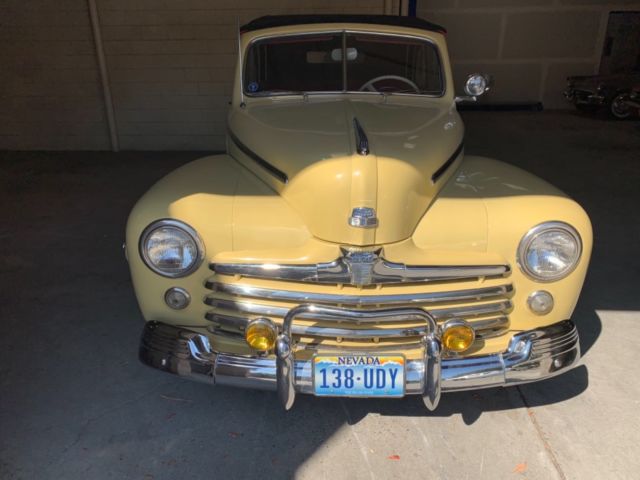 1948 FORD CONVERTIBLE—BEAUTIFUL OLDER RESTO—LOADED WITH ACCESSORIES—COLUMBIA 1948 Ford Super Deluxe Super Deluxe