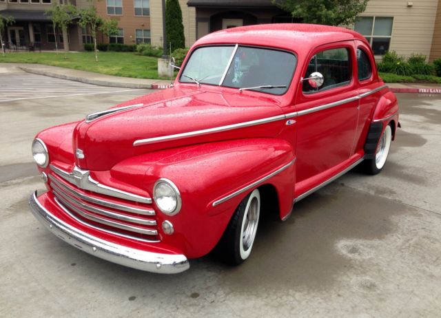 1948 Ford Coupe Frame Off Resto Mod show car 1948 Ford Coupe
