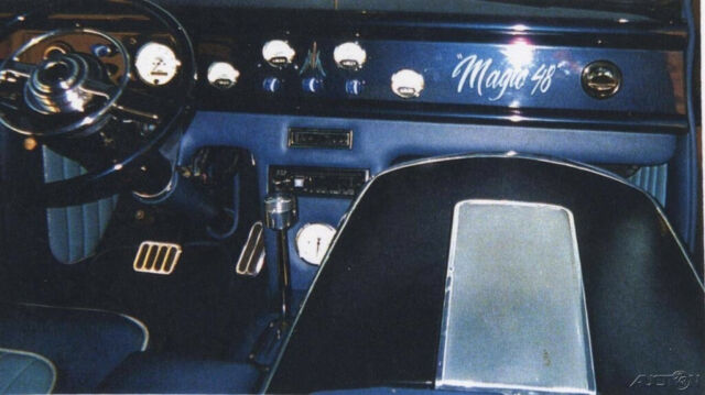 1948 Ford Custom Coupe All-steel ISCA award winner - photo 3