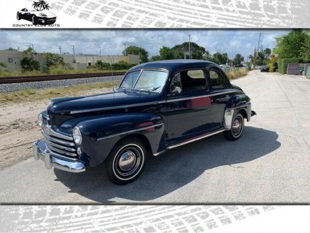 1948 Ford DELUXE COUPE coupe 62,800 Miles Dark Blue 225CI flat head V8 3 Speed 1948 Ford DELUXE COUPE coupe