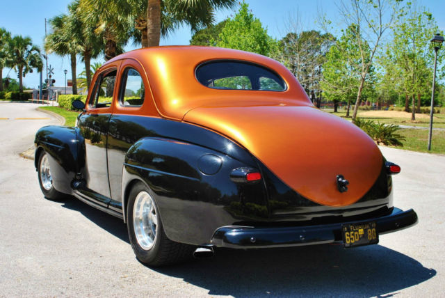 1948 Ford Deluxe Coupe Custom 350 V8 PS PB Tilt Fully Restored! - photo 3