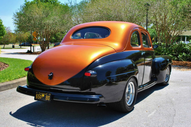 1948 Ford Deluxe Coupe Custom 350 V8 PS PB Tilt Fully Restored! - photo 4