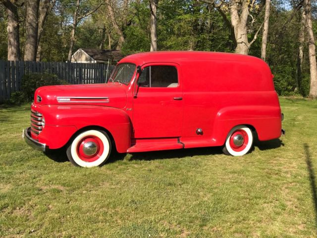 1948 FORD F-1 1/2 TON PANEL TRUCK 3.7L 226 CID 6 CYLINDER 4-SPEED MANUAL 1948 Ford F-1 PANEL TRUCK