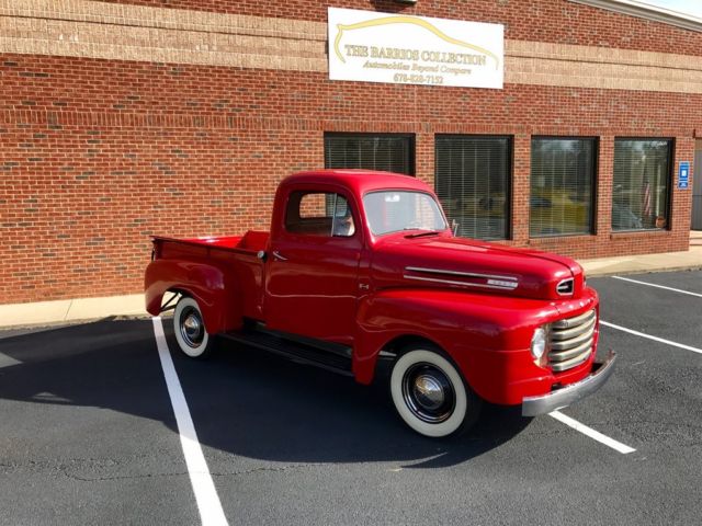 1948 Ford F-1 Red Truck 8 Manual 1948 Ford Other Pickups --