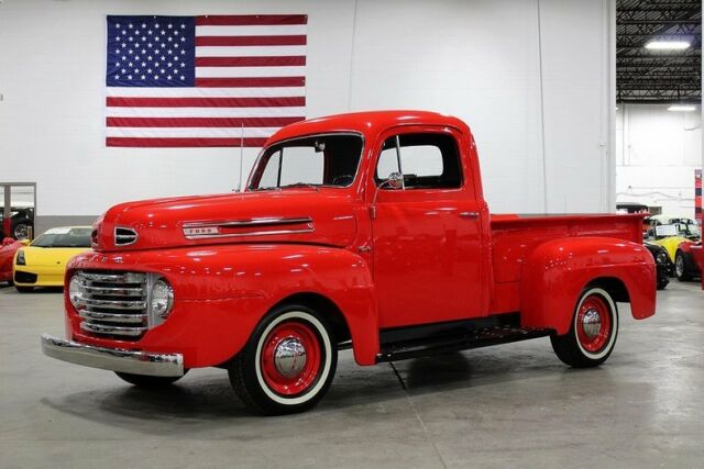 1948 Ford F1 791 Miles Red 239ci V8 3 Speed Manual 1948 Ford Other Pickups --