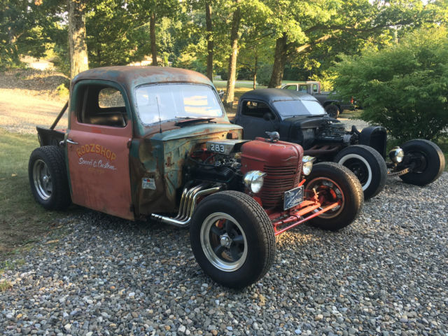 1948 Ford F1 Rat Hot Street Rod 4 Speed 283 CHEVY SHOP Hot Rod Drag Truck 1948 Ford F1 4 Speed 283 v8 Hot Rat Rod Pickup Truck