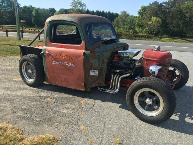 1948 Ford F1 4 Speed 283 v8 Hot Rat Rod Pickup Truck - photo 10