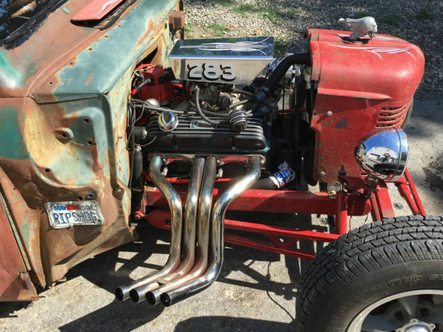 1948 Ford F1 4 Speed 283 v8 Hot Rat Rod Pickup Truck - photo 13