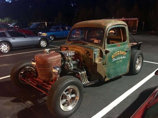 1948 Ford F1 Rat Hot Street Rod SHOP Hot Rod Drag Truck= READ AUCTION=ROLLING= 1948 Ford F1 Hot Rat Rod Pickup Truck