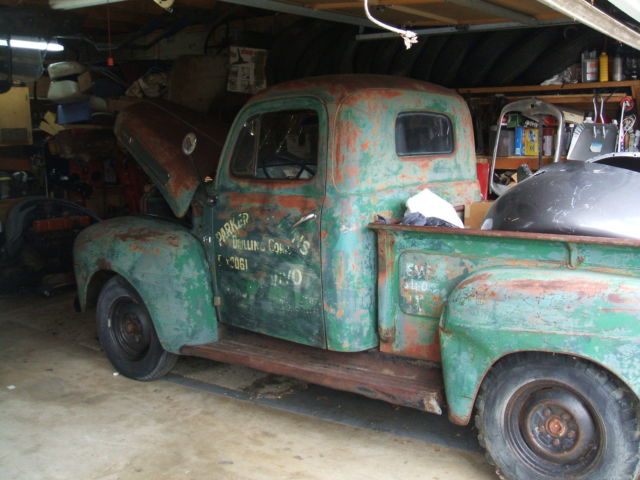 1948 Ford F1 Truck 1/2 Ton, Short Bed Flathead great patina rat hot rod 49 1932 1948 Ford Other Pickups F1