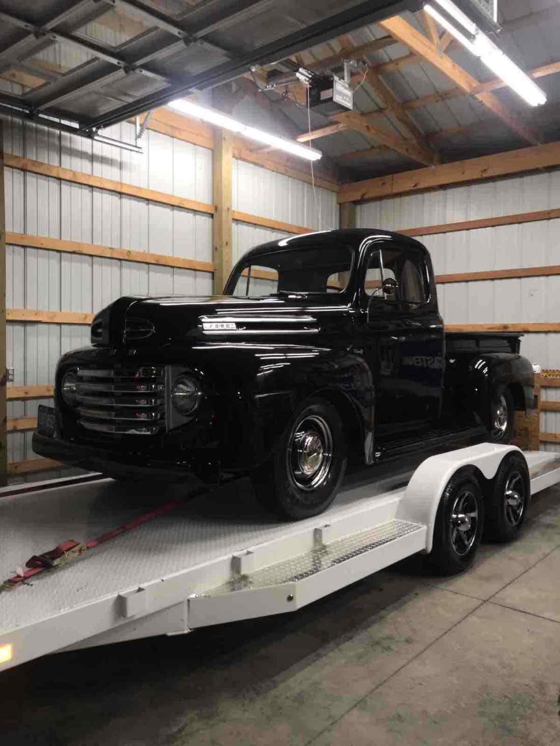 1948 Ford F100 Black