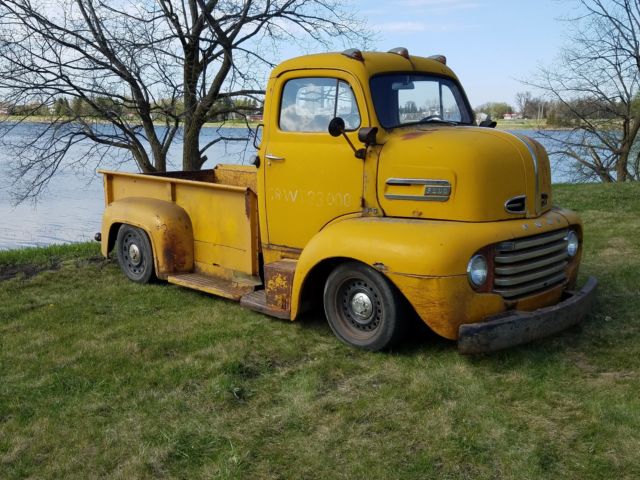 1948 Ford F6 COE Cabover Fuel injected V8 Police Interceptor Original patina 1948 Ford Other Pickups F6