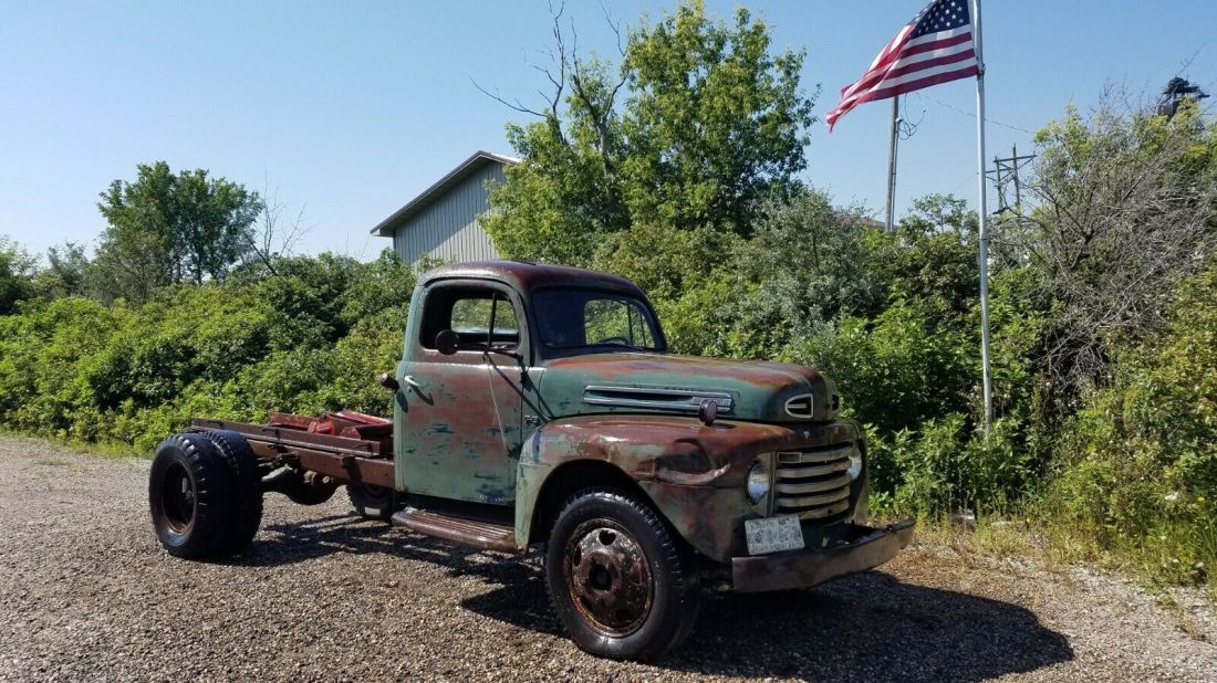 1948 Ford F6 Truck Ratrod Pickup F250 Dually F3 F4 Patina Flathead V8 1948 Ford Other Pickups