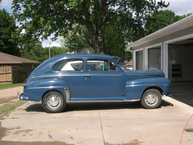 1948 Ford Super Deluxe Sedan NEW Flathead V8 100HP 3-Spd Manual-VERY NICE 1948 Ford Super Deluxe Steel Body