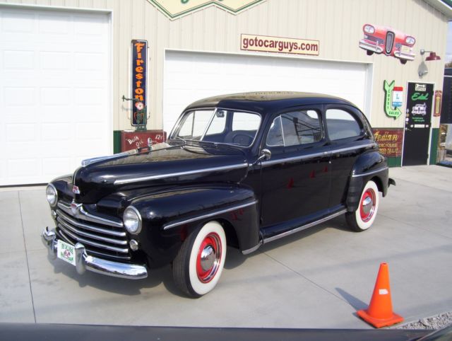 1948 FORD SUPER DELUXE TUDOR SEDAN 1948 Ford Super Deluxe