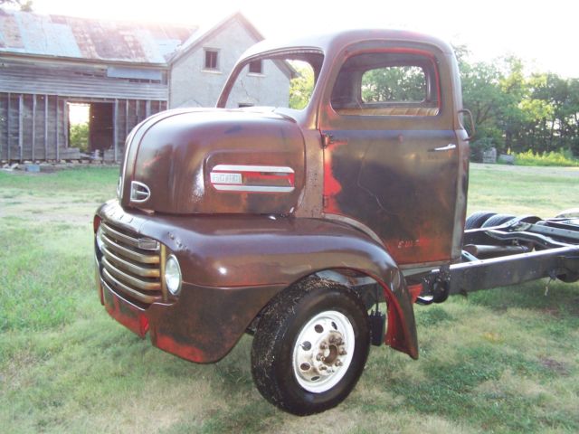 1948 Ford Super F-6 cabover on 1997 E 350 chassis hauler dually one ton 1948 Ford Other Pickups