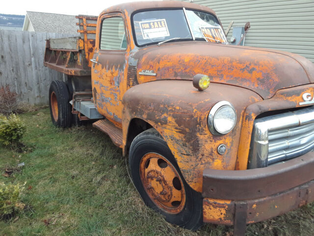 1948 GMC 1 1/2 ton Farm Dump Truck Classic Restoration Project All Original 1948 GMC 1 1/2 ton dump truck