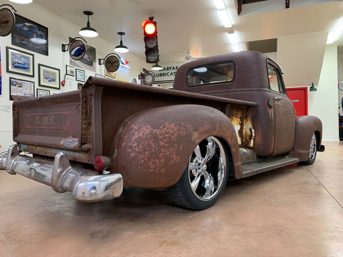 1948 GMC 100 LS Swap Badass Pro Street Hotrod Patina Shop Truck - photo 4
