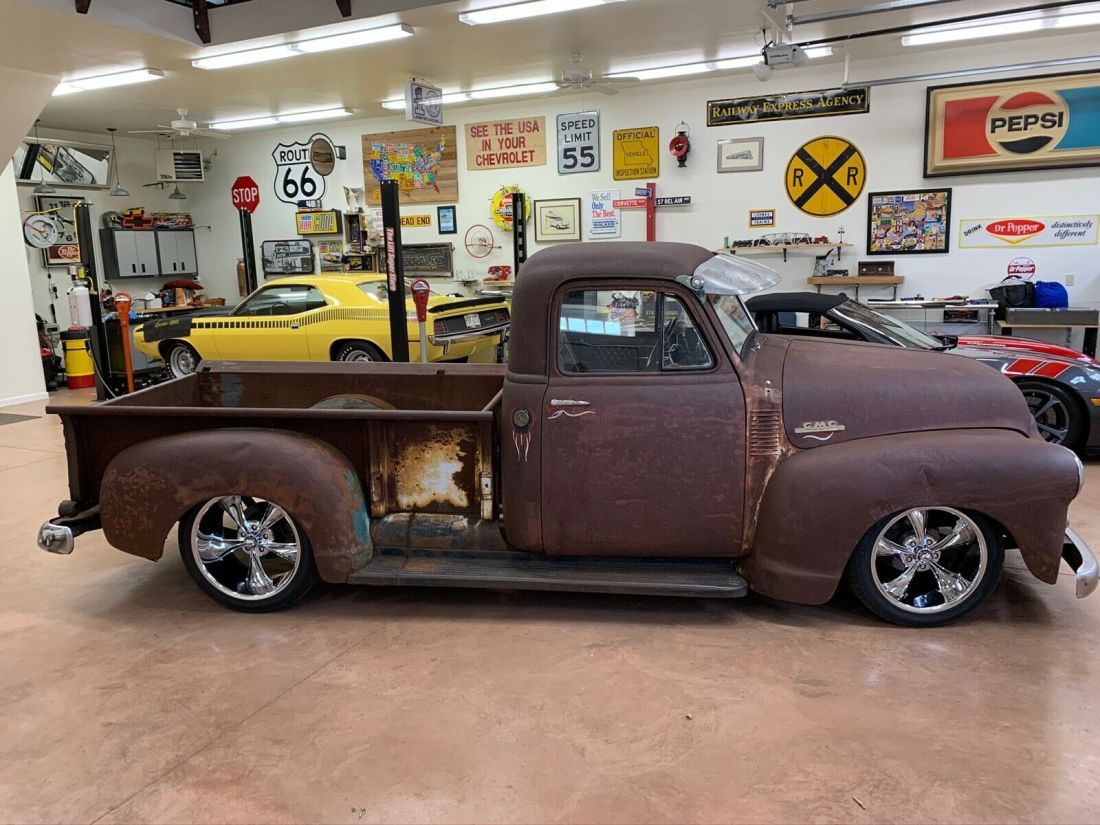 1948 GMC 100 LS Swap Badass Pro Street Hotrod Patina Shop Truck - photo 6