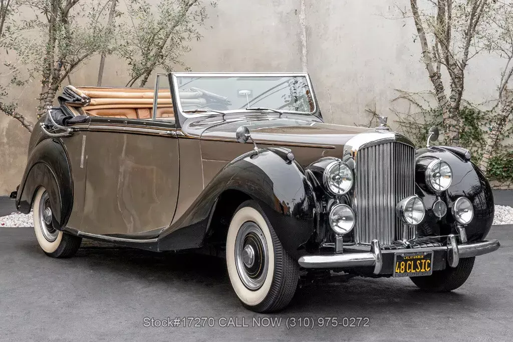 1948 Hooper Drophead Convertible Used Manual 1948 Bentley Mark VI Hooper Drophead Convertible