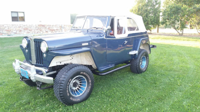 1948 Jeep willys custom Jeepster 1948 Jeep Jeepster scrambler scrambler