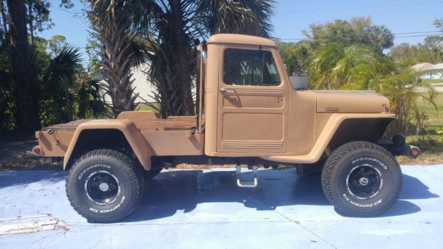 1948 Jeep Willys Overland body on Suburban frame, Chevy 350 engine 1948 Jeep Willys