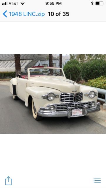 1948 Lincoln Continental Cabriolet - photo 10