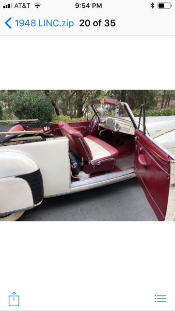 1948 Lincoln Continental Cabriolet - photo 8