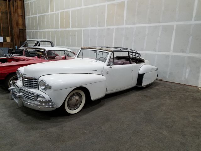 1948 Lincoln Continental Convertible with a Carson Top