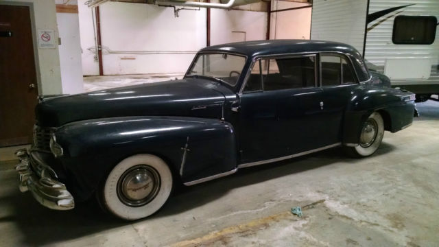 1948 LINCOLN CONTINENTAL 2 DOOR COUPE V8 337 ENGINE SOLID & RARE LINCOLN 1948 Lincoln Continental