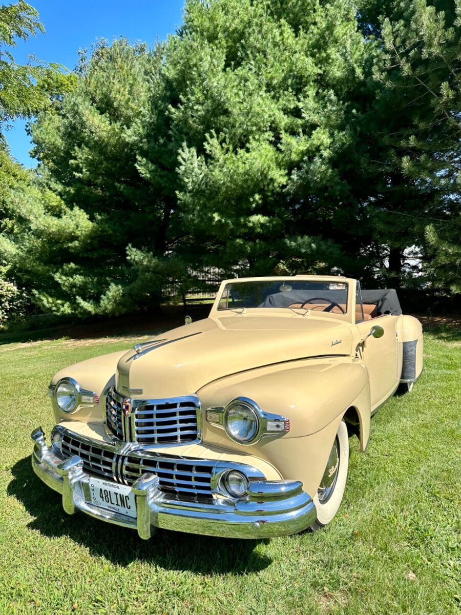 1948 Lincoln Continental Cabriolet a very nice example of a true classic 1948 Lincoln Continental