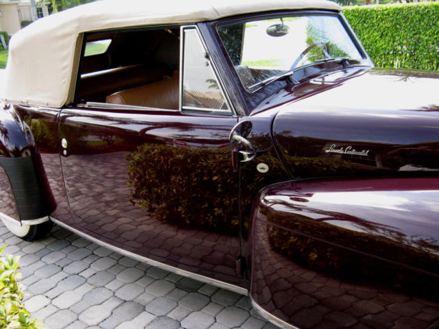 1948 Lincoln Continental Cabriolet Convertible 2 Door - photo 8