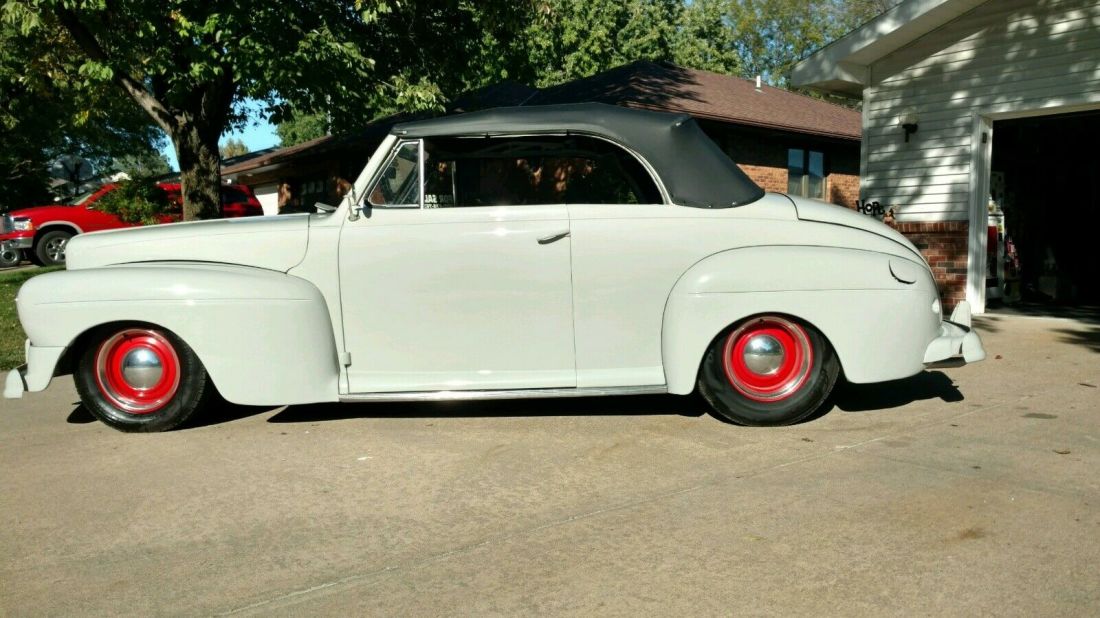 1948 Mercury Eight Convertible Grey, 302 ,C4 trans, 8 inch ford rear end 1948 Mercury Eight
