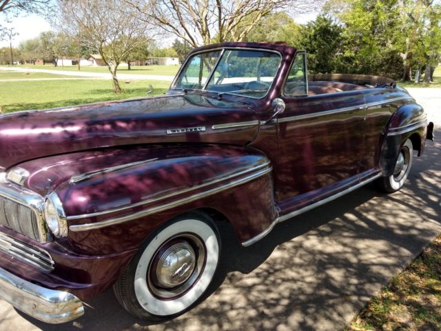 1948 Mercury Street Rod 1948 Mercury Convertible Deluxe