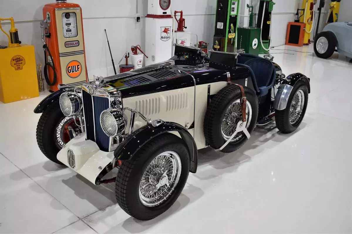 1948 MG TC Boat Tail Super-Charged "1933 MILLE MIGLIA MG K3 RECREATION" 1948 MG T-Series Boat Tail Super-Charged