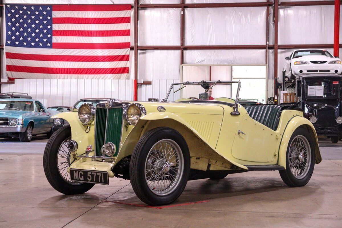 1948 MG TC Convertible 3492 Miles Sequoia Cream Convertible 1250cc 4 Cylinder Ma 1948 MG T-Series Convertible