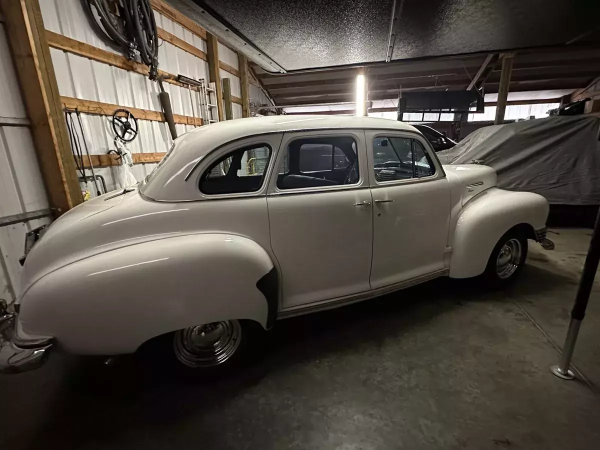 1948 Nash 600 Sedan White 4 door 1948 Nash 600 4 door